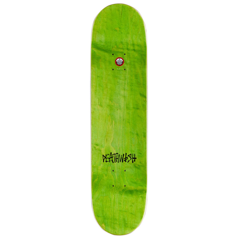 Deathwish Deathspray Skateboard Deck - Black/White - 7.90"