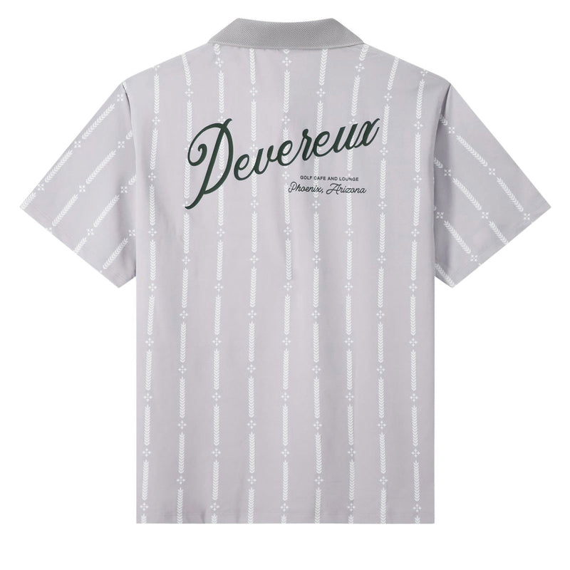 Devereux Café Polo Shirt - Grey