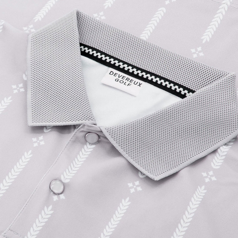 Devereux Café Polo Shirt - Grey