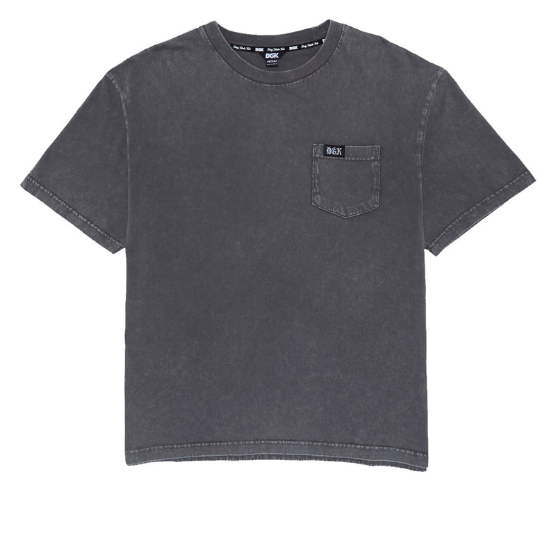 DGK Bones Knit T-Shirt - Washed Gray