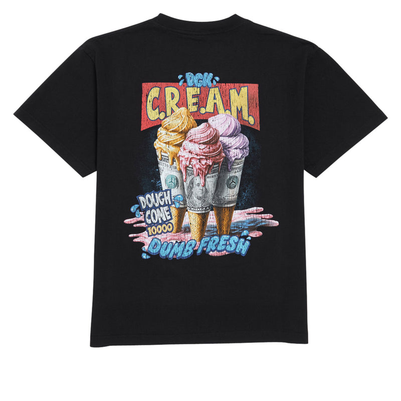 DGK Dough Cone Boxy T-Shirt - Black