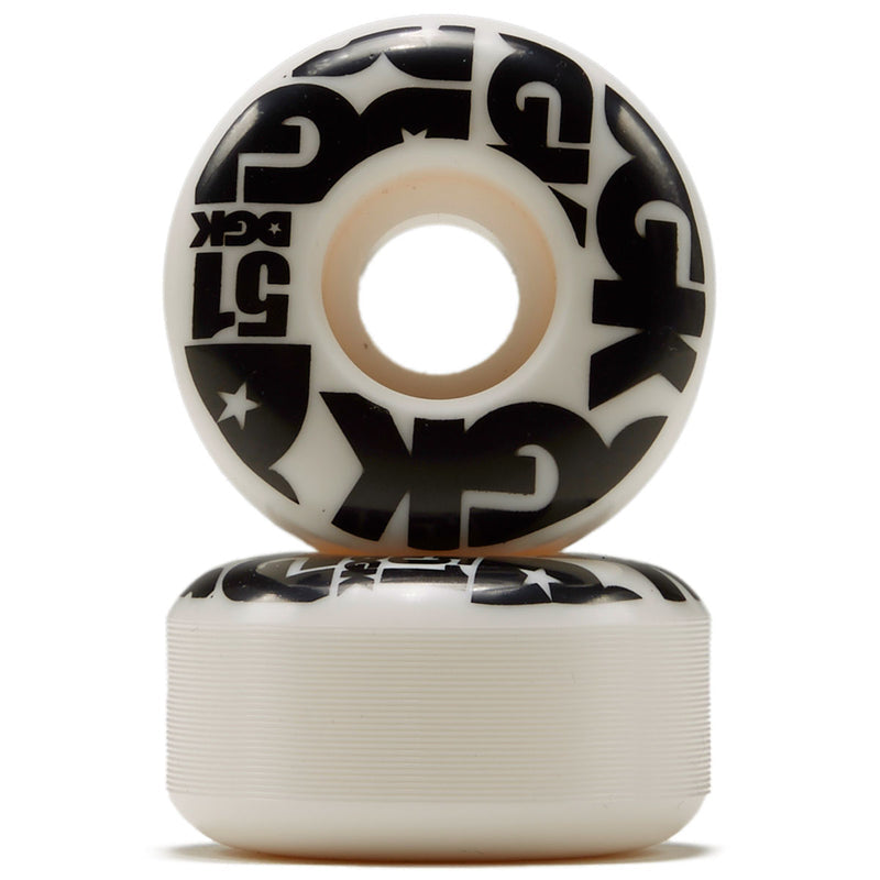 DGK Street Formula Skateboard Wheels - 51mm