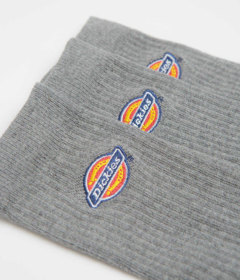 Dickies Valley Grove Socks in Grey Melange