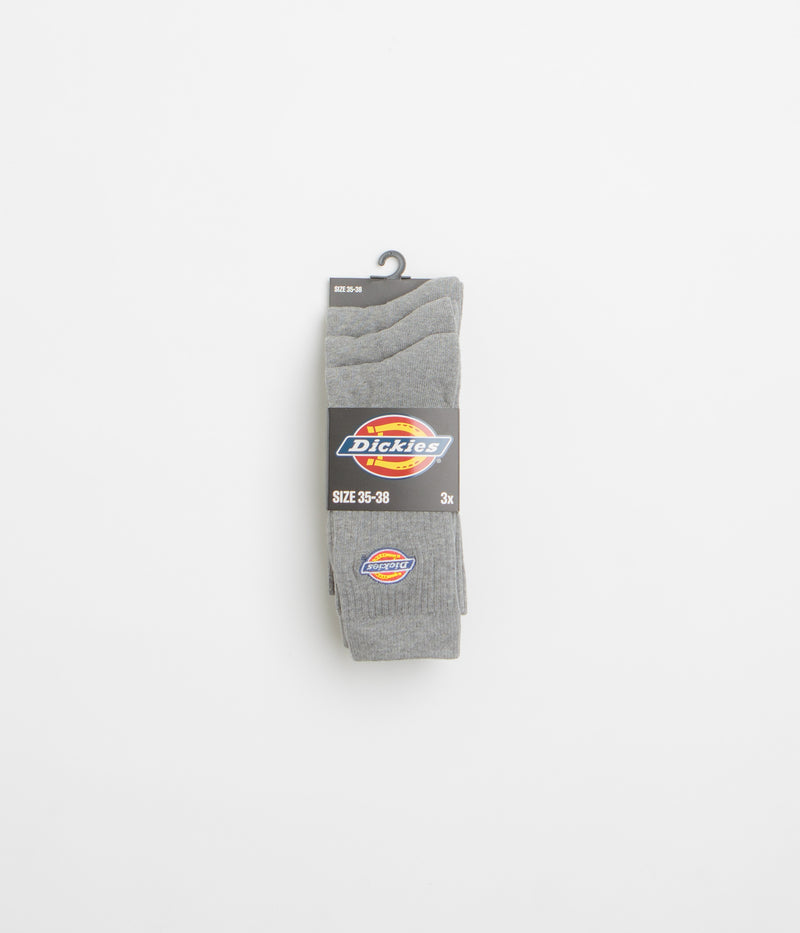 Dickies Valley Grove Socks in Grey Melange