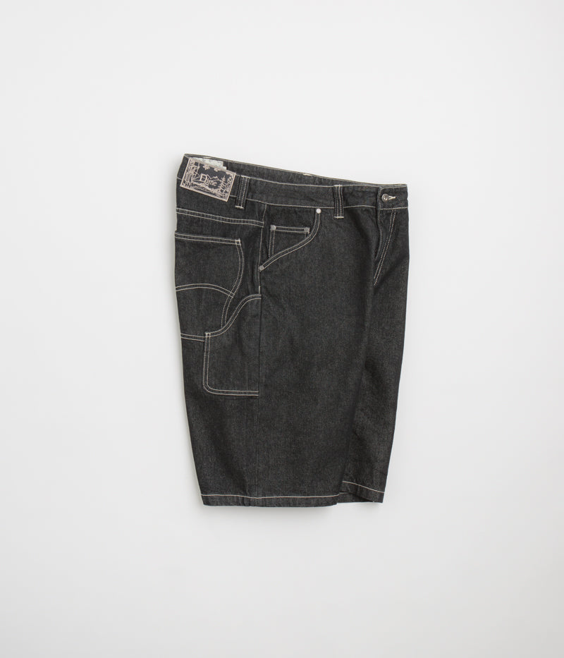 Dime Classic Denim Shorts in Black Washed