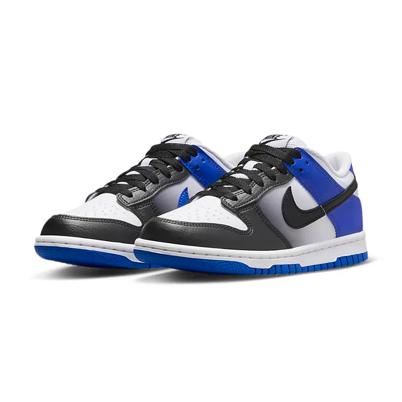 Dunk Low Game Royal White Black Big Kids' Shoes