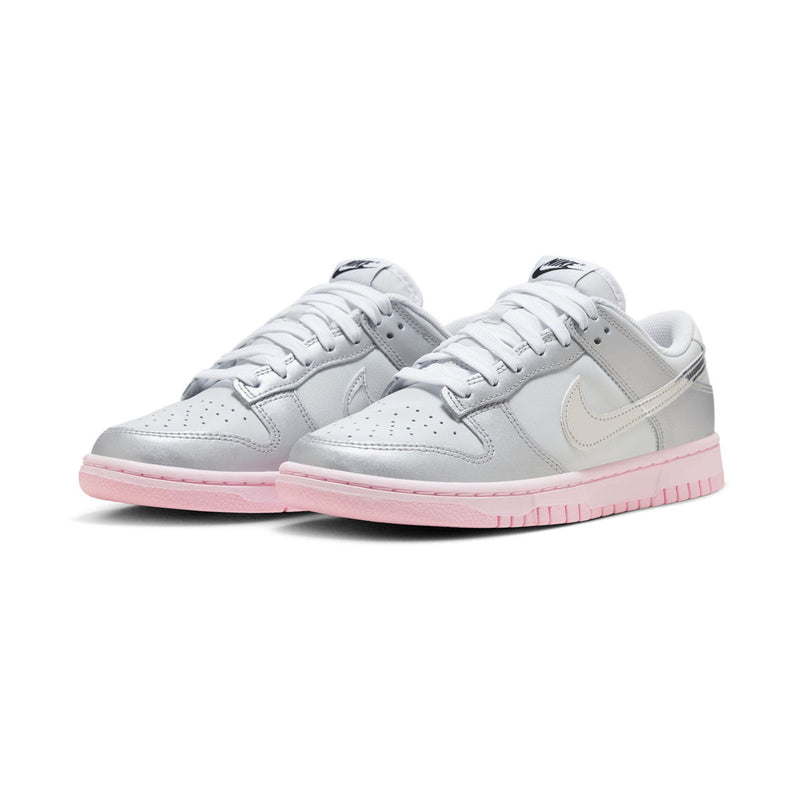 Dunk Low LX 'Metallic Silver Pink Foam' Women's Shoes