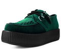 V8535 Emerald Green Velvet Viva Mondo Creeper