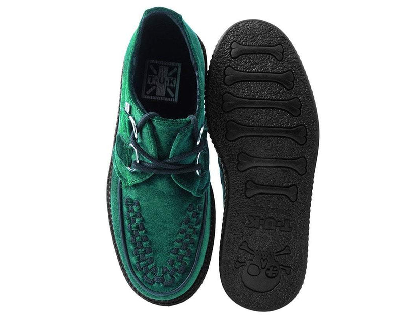 V8535 Emerald Green Velvet Viva Mondo Creeper