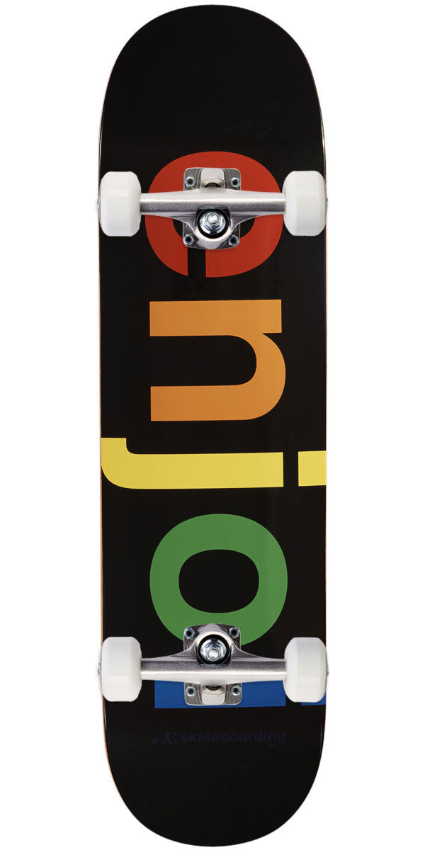 Enjoi Spectrum R7 Skateboard Complete - Black - 8.50"