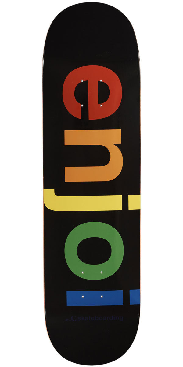 Enjoi Spectrum R7 Skateboard Deck - Black - 8.50"