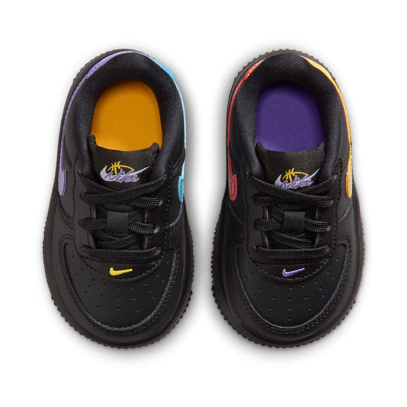 Force 1 Low 'Black Multi-Color' Baby/Toddler Shoes
