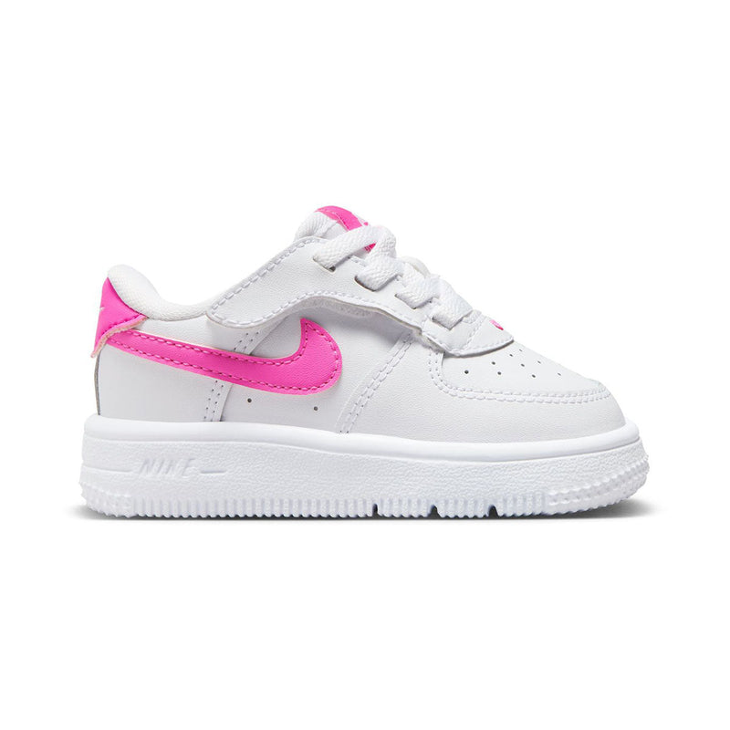 Force 1 Low EasyOn 'White Laser Fuchsia' Baby/Toddler Shoes