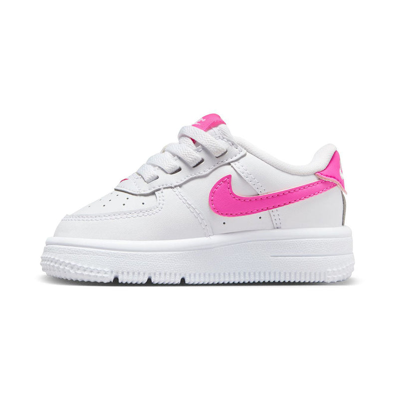 Force 1 Low EasyOn 'White Laser Fuchsia' Baby/Toddler Shoes