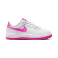 Force 1 Low EasyOn 'White Laser Fuchsia' Little Kids' Shoes