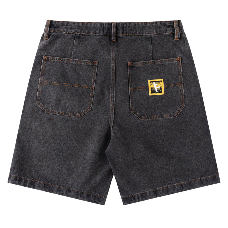 Former DxD Reynolds 21 Denim Walk Shorts - Washed Black