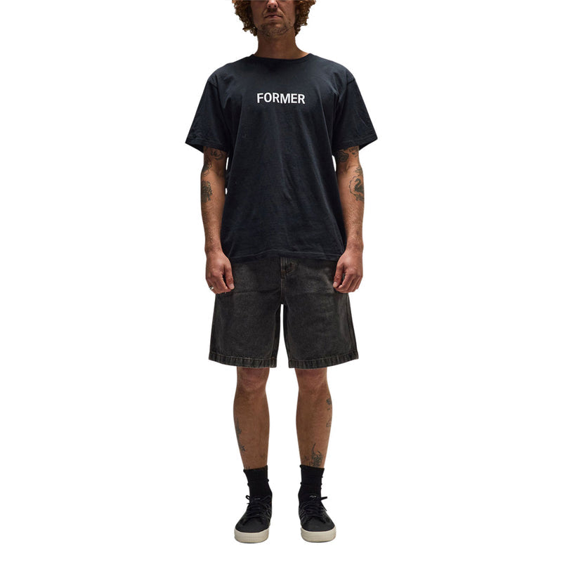 Former DxD Reynolds 21 Denim Walk Shorts - Washed Black