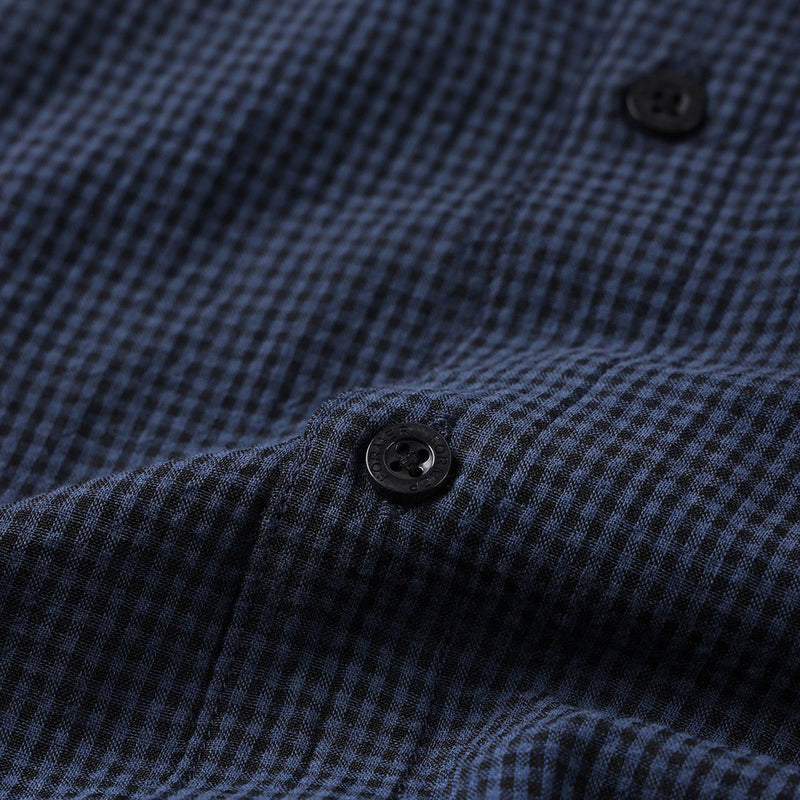 Former Vivian Check Shirt - Navy