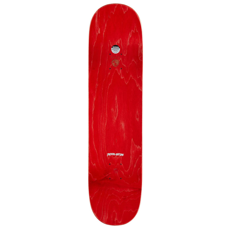 Fucking Awesome Angel Burn Skateboard Deck - White - 8.25"
