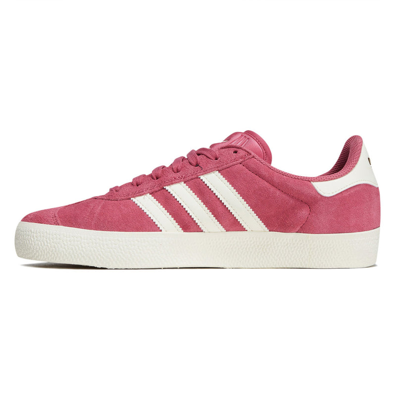 Gazelle ADV Shoes - Dual Magenta/Cream White/Gold Metallic