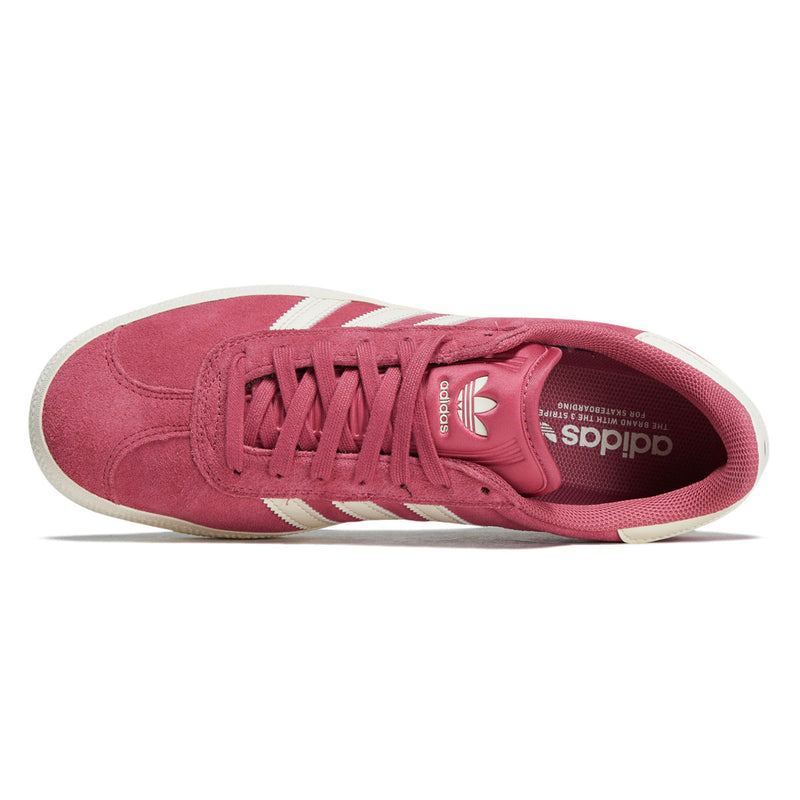 Gazelle ADV Shoes - Dual Magenta/Cream White/Gold Metallic