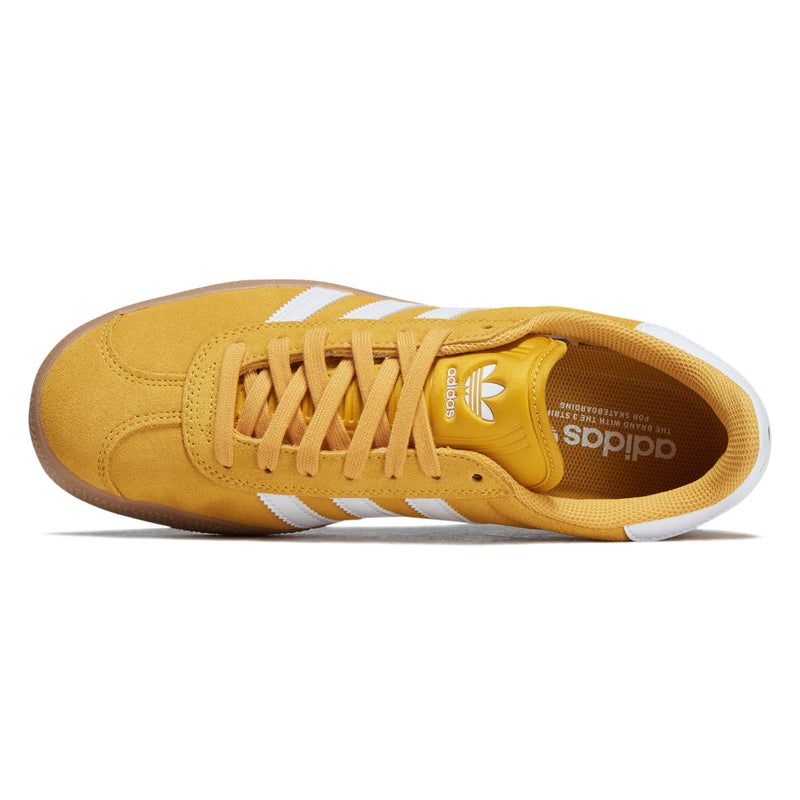 Gazelle ADV Shoes - Preloved Yellow/Ftwr White/Gold Metallic