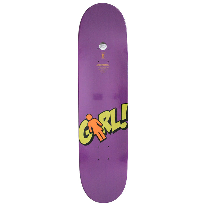Girl Geering Blammo Skateboard Complete - 8.25"