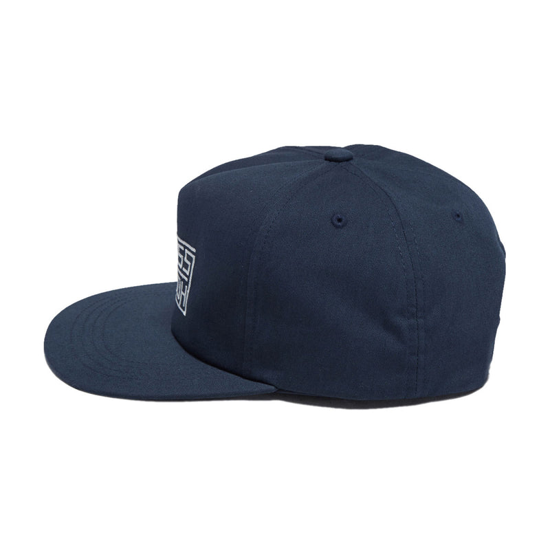 Glass House Maze Snapback Hat - Navy
