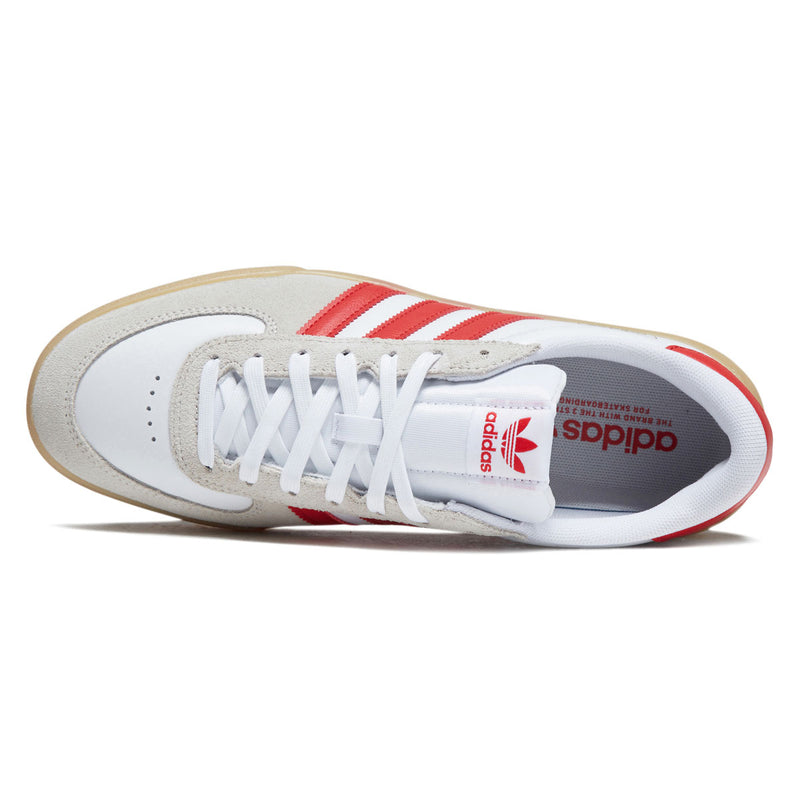Glenburn Shoes - Ftwr White/Better Scarlet/Gum