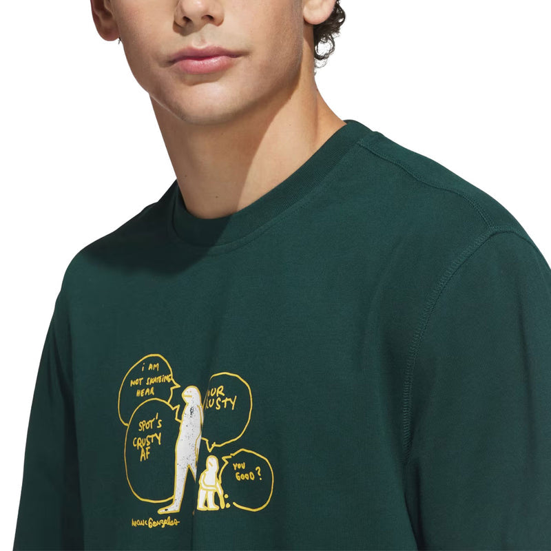 Gonz Crusty T-Shirt - Aurora Ivy/Black