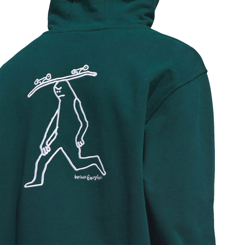 Gonz Head Hoodie - Aurora Ivy/Black