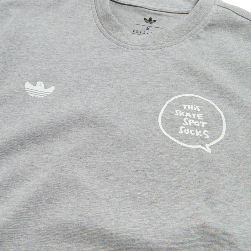 Gonz Spot T-Shirt - Medium Grey Heather