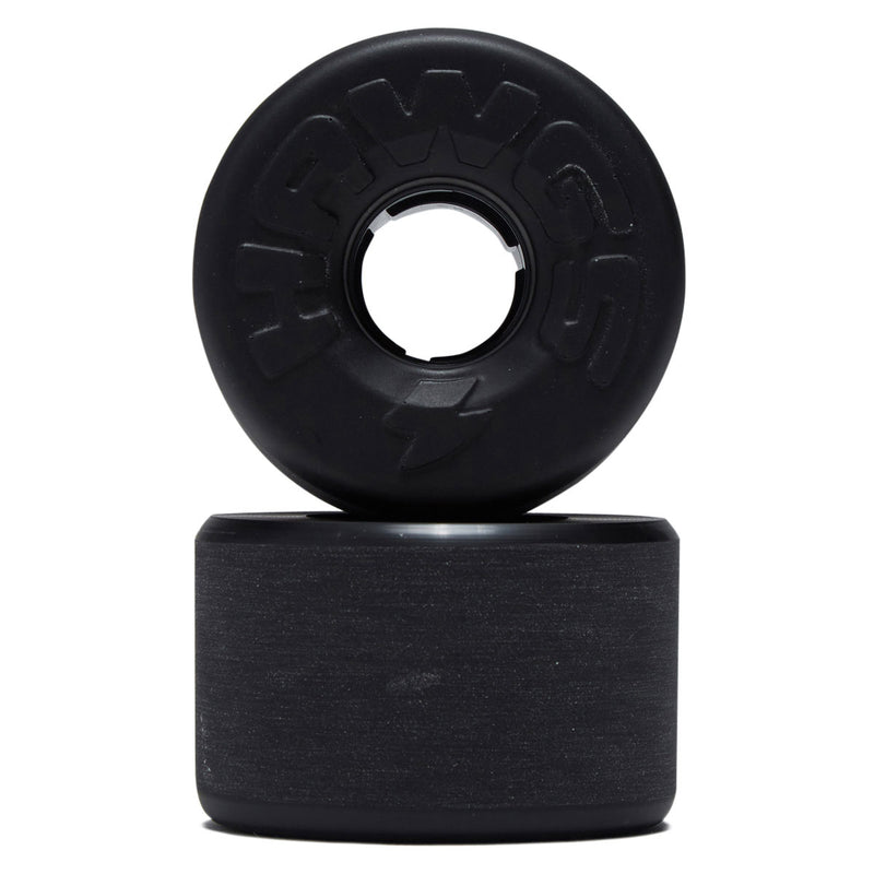 Hawgs EZ Hawgs 78a Stone Ground Longboard Wheels - Black - 63mm