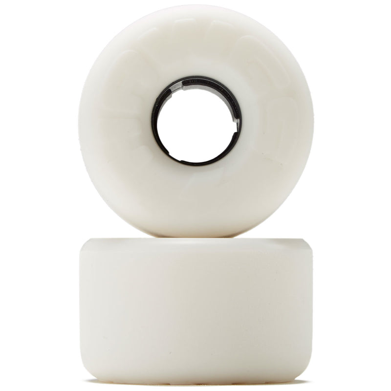 Hawgs Lil' EZ 78a Stone Ground Longboard Wheels - White - 60mm