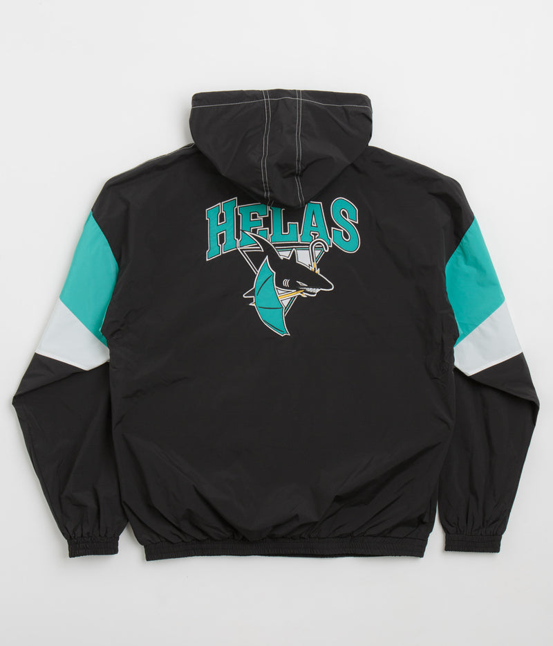 Helas Requins Quarter Zip Jacket in Black