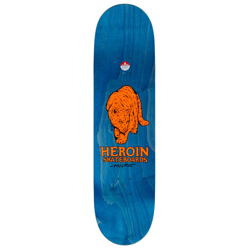 Heroin Dalton Dern Panther Skateboard Deck - 8.50"