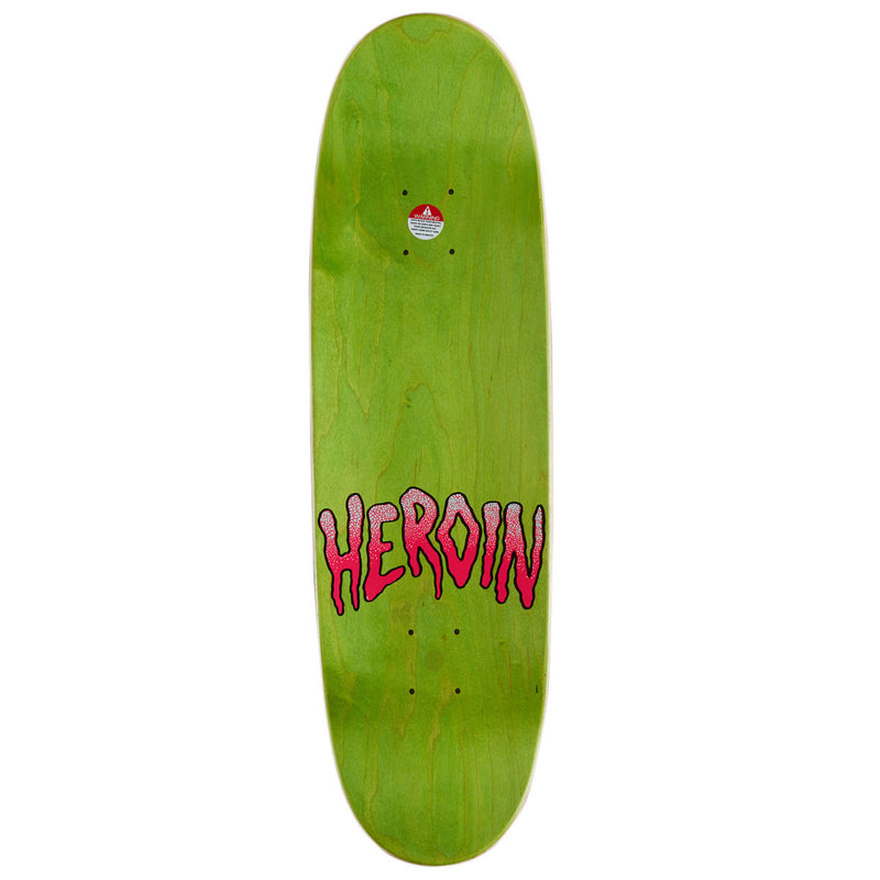 Heroin Mini Egg Skateboard Deck - Holographic Foil - 8.38"
