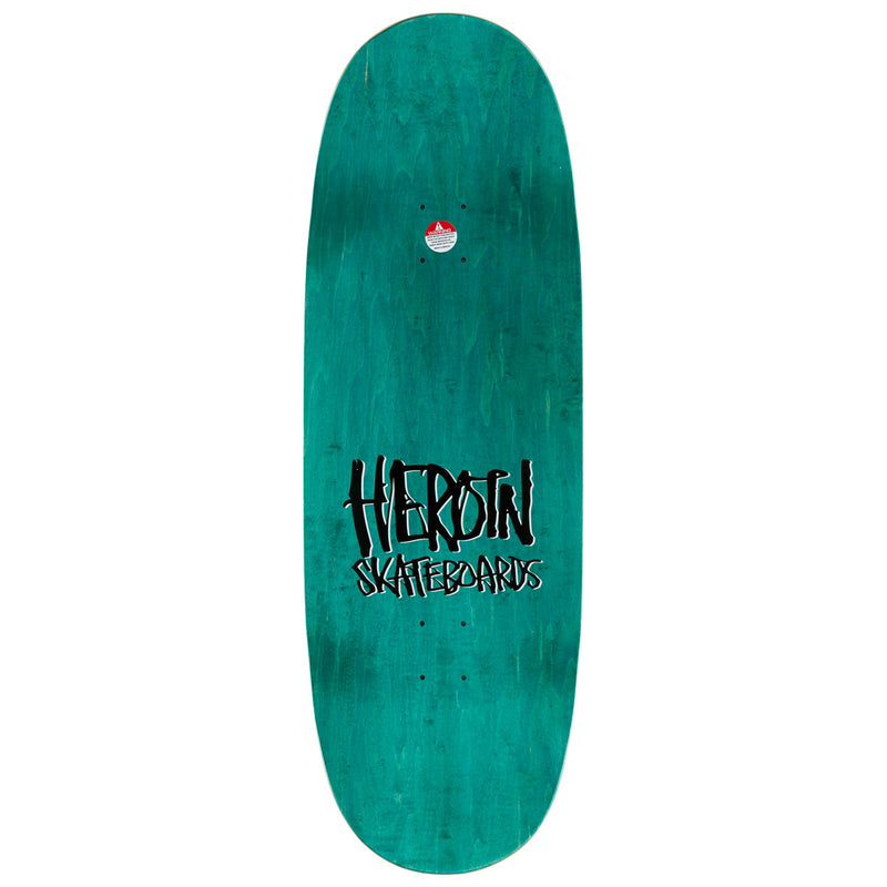 Heroin Swampy Egg Skateboard Deck - 11.00"