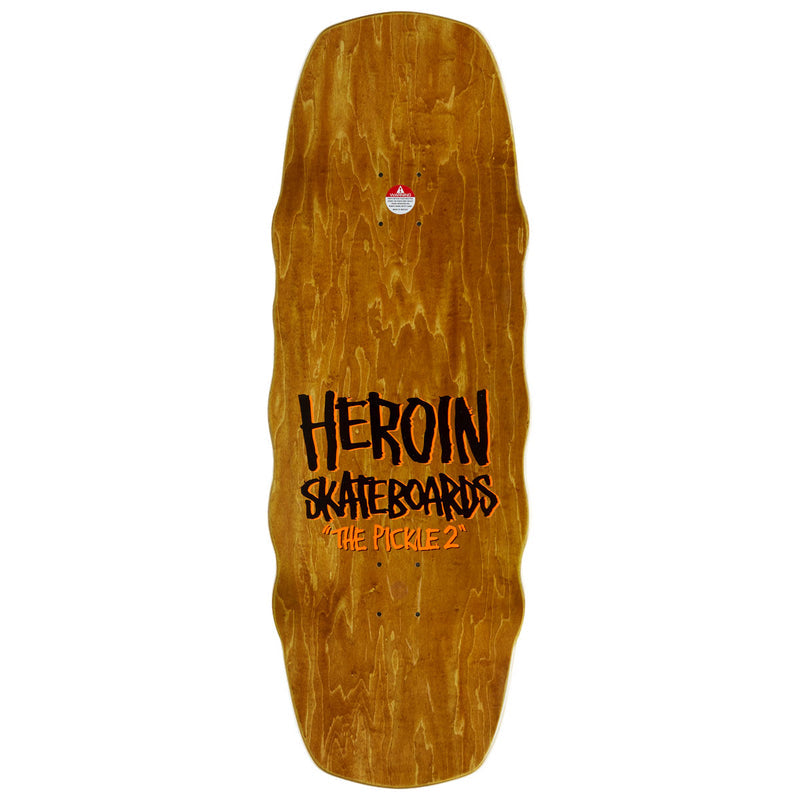 Heroin The Pickle 2 Skateboard Deck - 11.125"