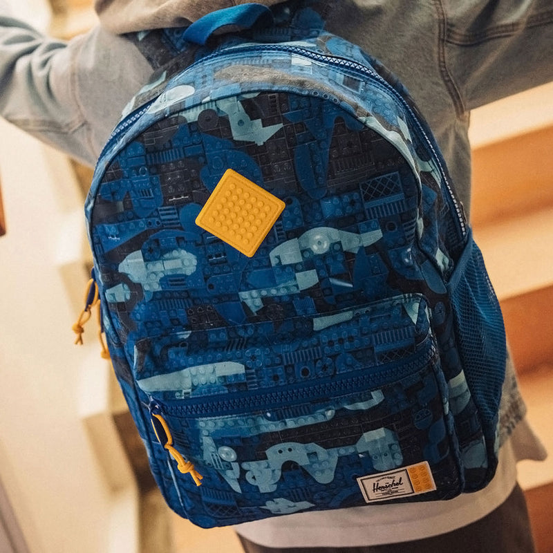 Herschel Supply x Kids Heritage Kids Backpack - Abstract Bricks Blue
