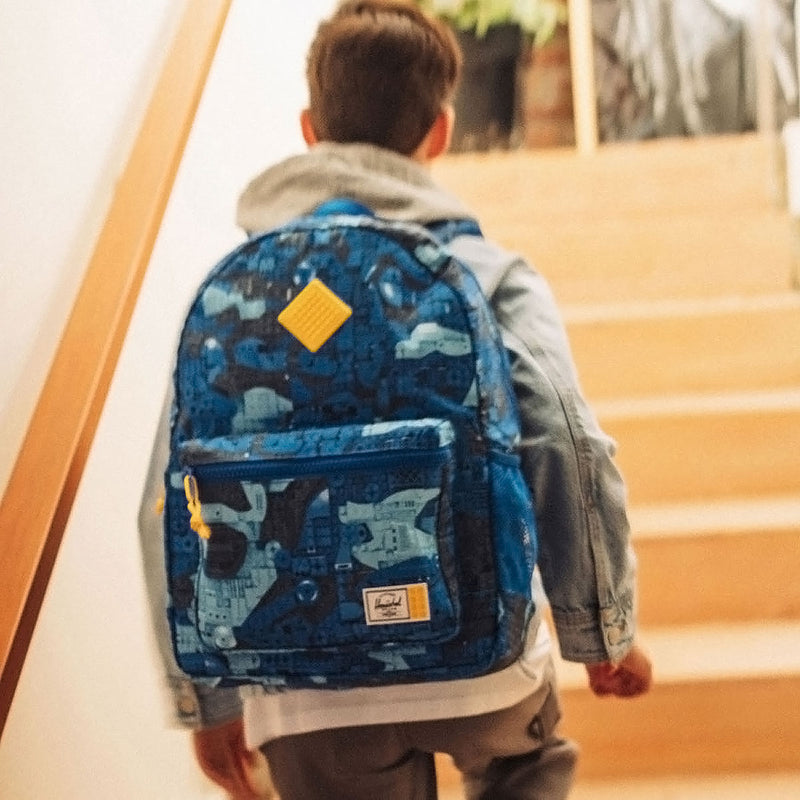 Herschel Supply x Youth Heritage Backpack - Abstract Bricks Blue