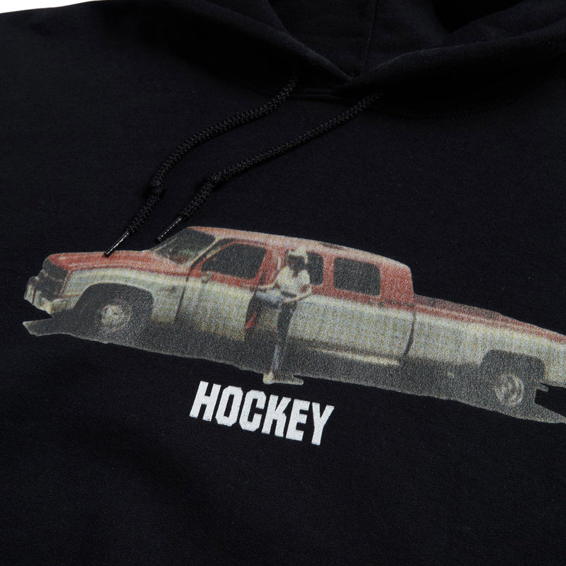Hockey Truck The Long Way Hoodie - Black