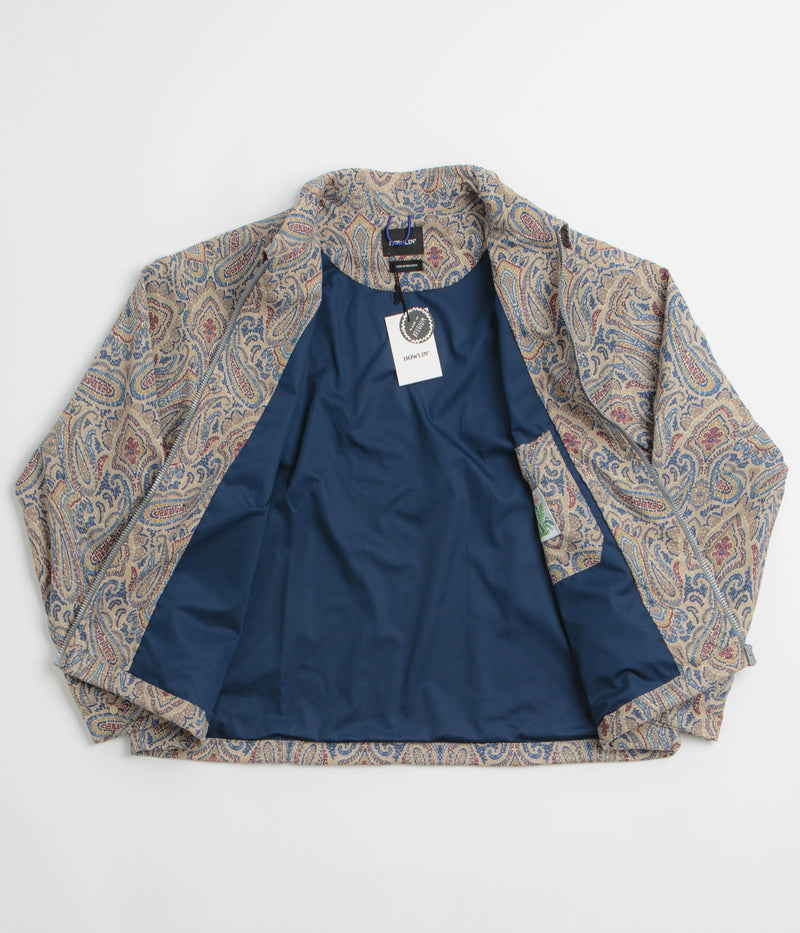Howlin' Boxy Swing Fantasy Jacket in Sand Psych Paisley