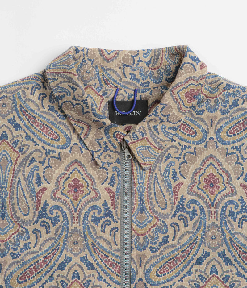 Howlin' Boxy Swing Fantasy Jacket in Sand Psych Paisley