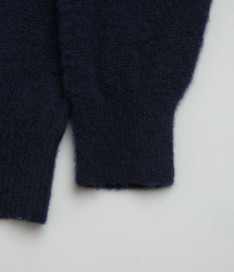 Howlin' Four Eyes Cardigan in Navy
