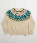 Howlin' Womens Disco Circus Sweatshirt in Ecru