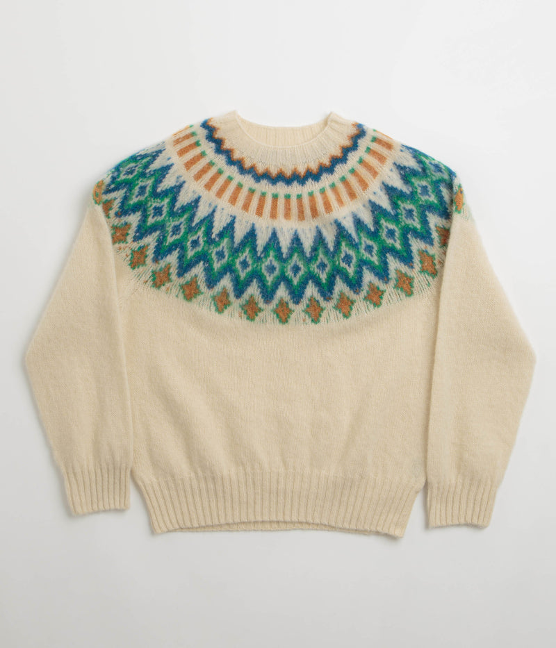 Howlin' Womens Disco Circus Sweatshirt in Ecru