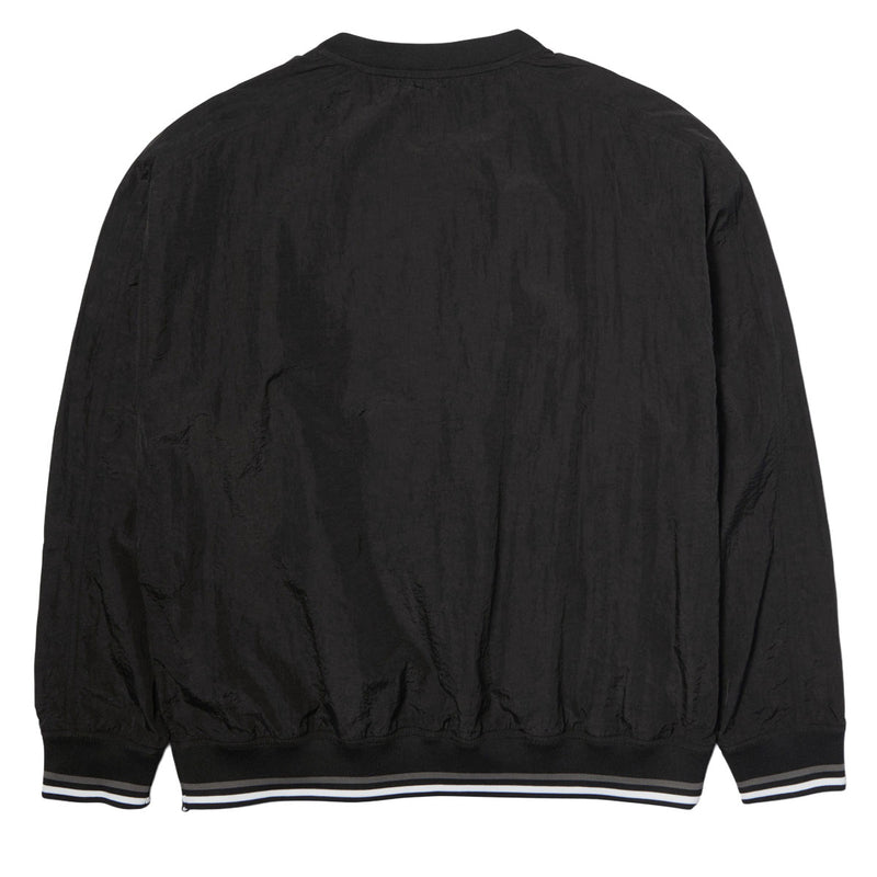 HUF 89 Pullover Long Sleeve Wind Shirt - Black