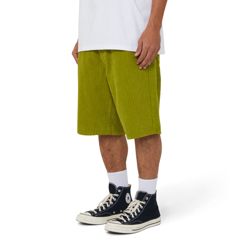 HUF Cromer Corduroy Shorts - Acid Green