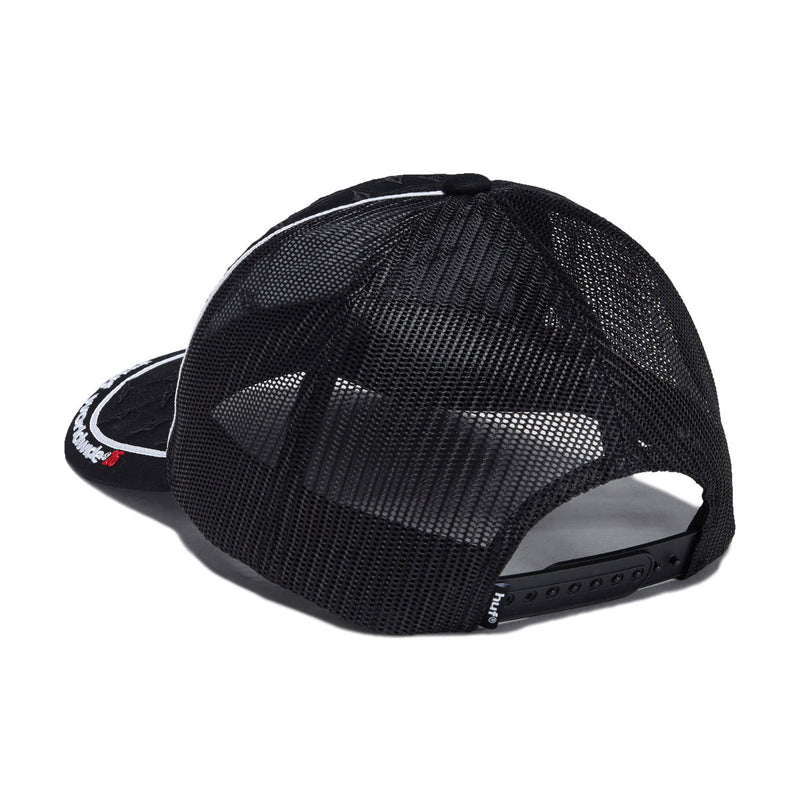 HUF Diamond Plate Trucker Hat - Black